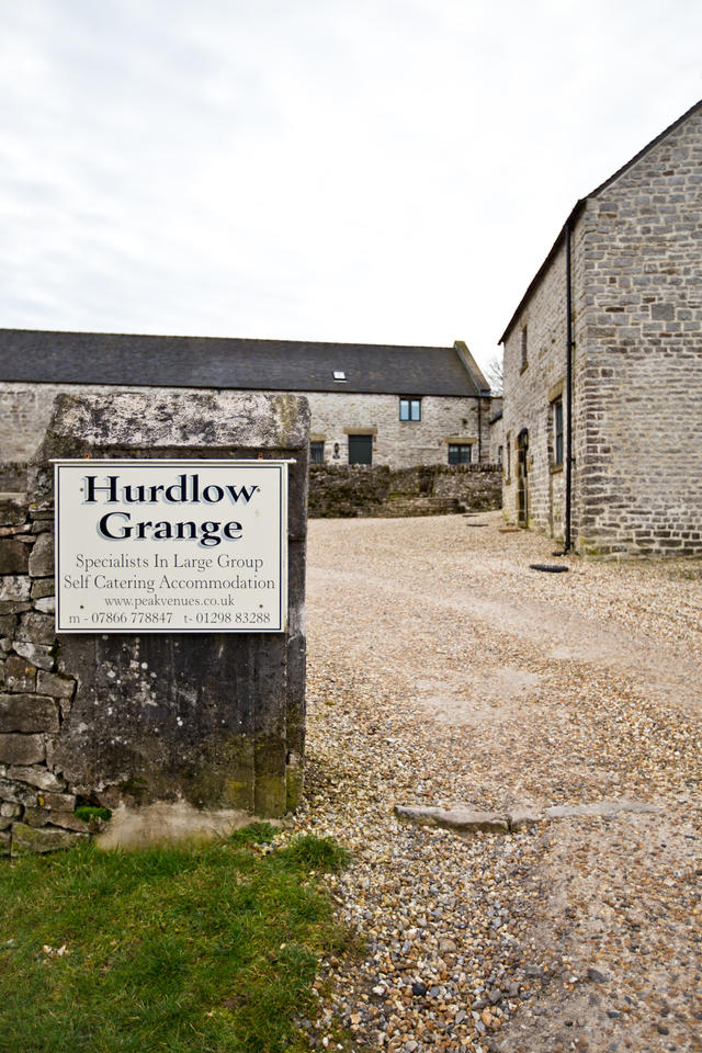 Hurdlow Grange entrance