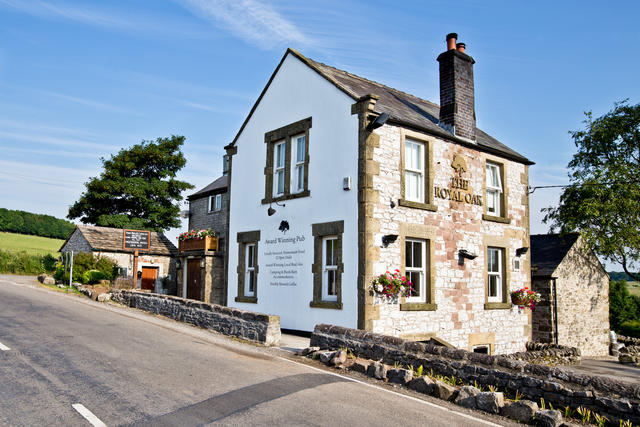 The pub located in a small village in the Peak District offers food and drinks to replenish energy after activities