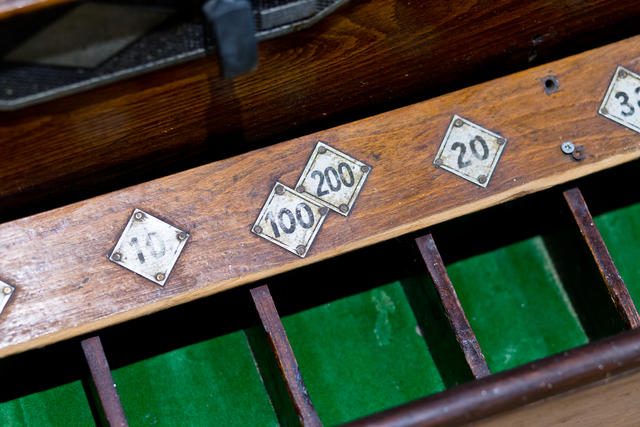 Old Fashioned Billiards Table