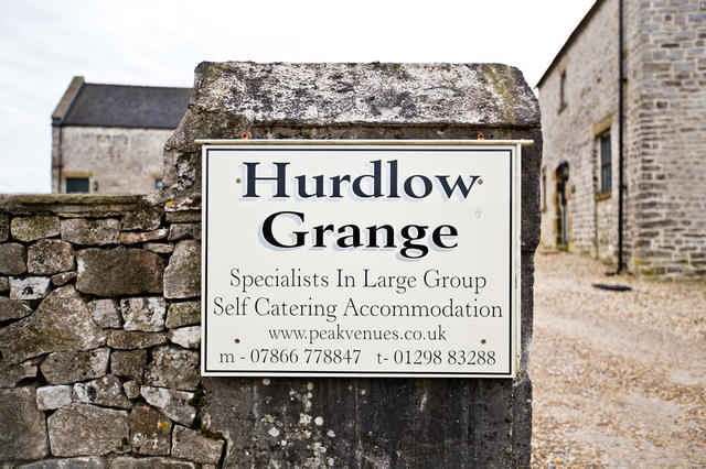 Hurdlow Grange entrance