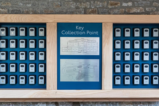 Key collection point
