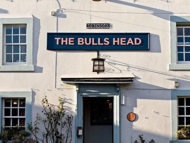 yThe Bulls Head around the corner from the cottage