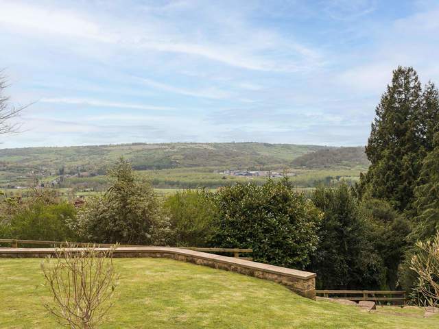 Amazing view across the valley from the gardens