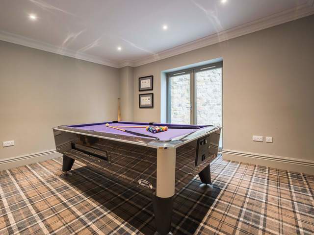 Games Room with pool table