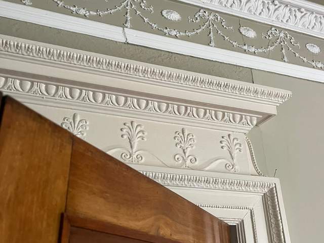 Intricate designed coving