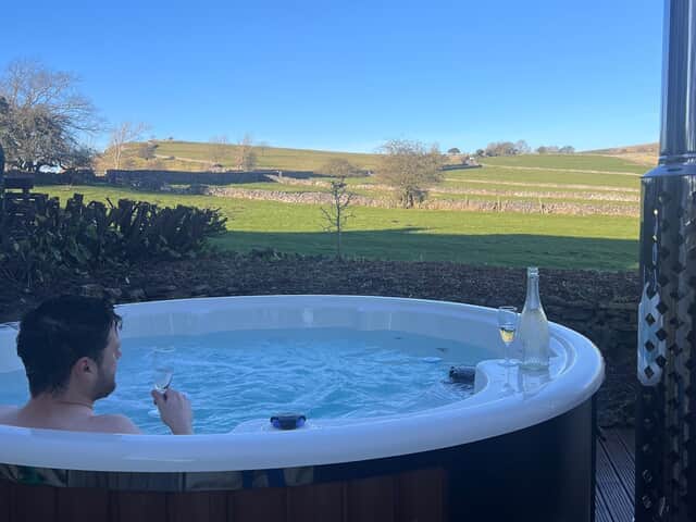 Enjoy the stunning scenery whilst chilling in the hot tub