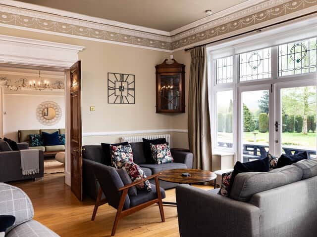 Plenty of seating in The Drawing Room