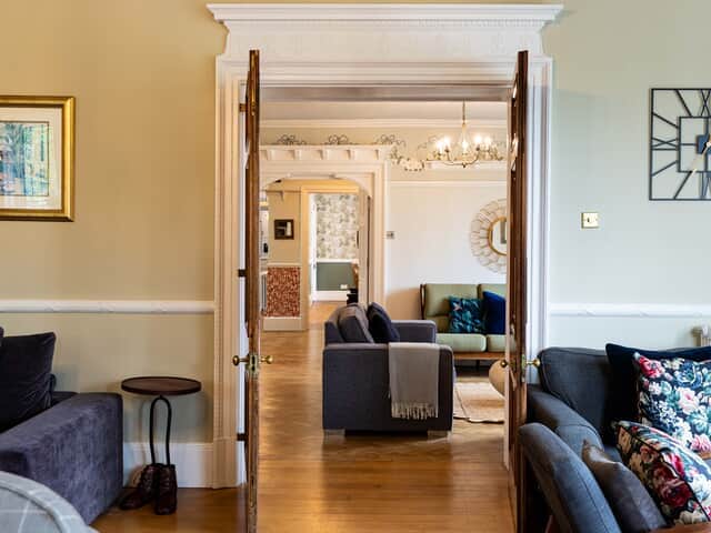 View from the Drawing Room to the Garden Room