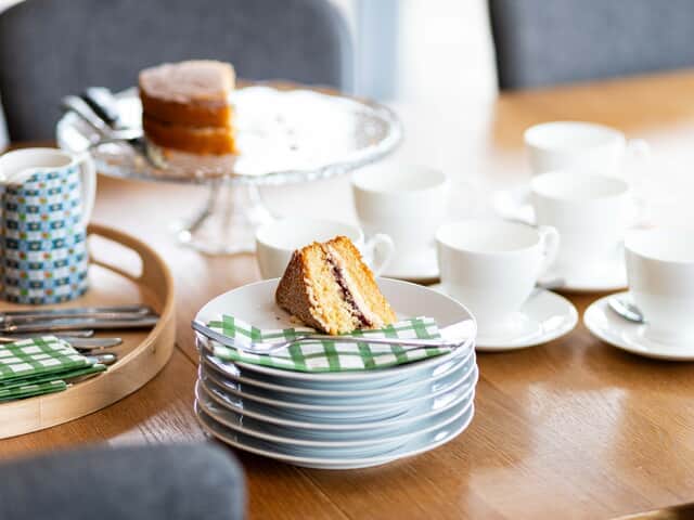 Plenty of crockery
