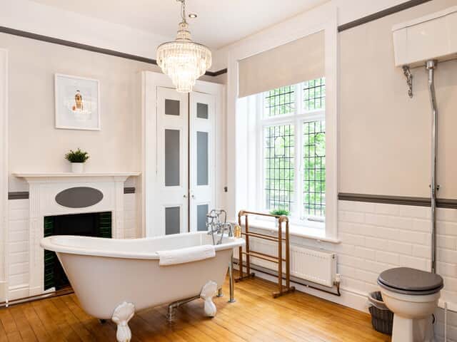 Private bathroom for bedroom 1 with walk in wet room