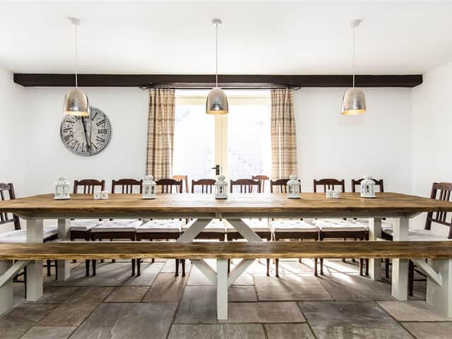 The Barn dining table for 20