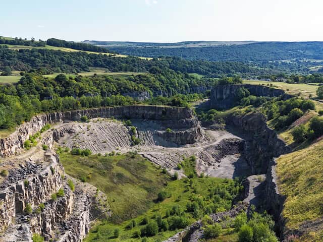 Explore the nearby quarry
