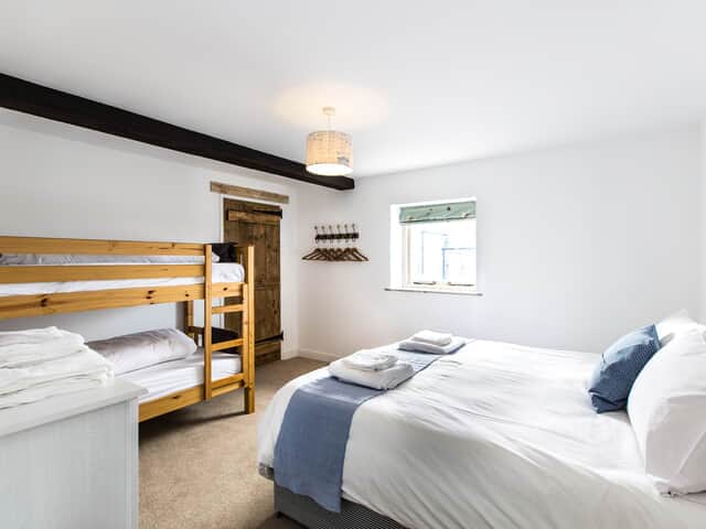 The Barn bedroom 4 with bunk beds