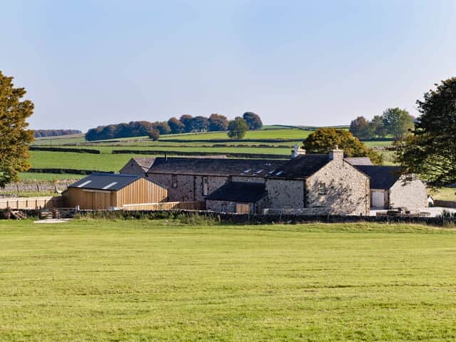Set in open countryside