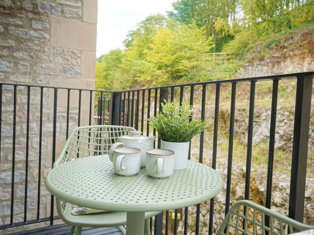 Enjoy the balcony seating