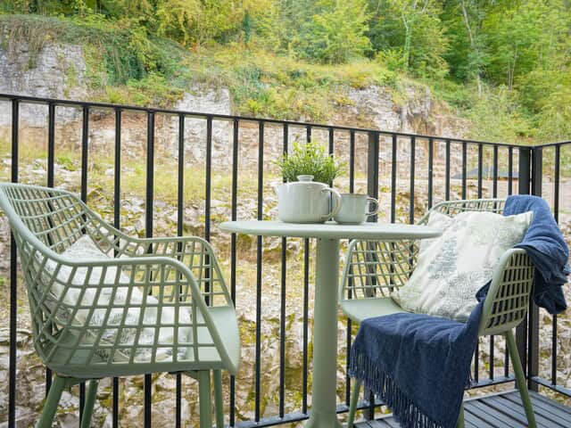 Outdoor balcony area