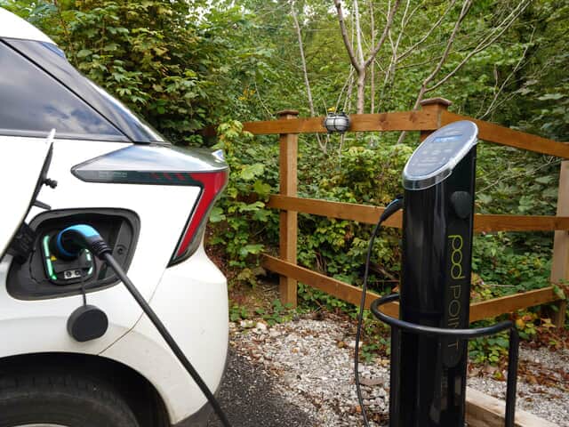 Plug in at our onsite EV charging facilities