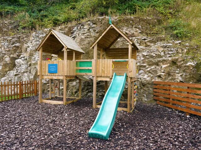 Let children run off their energy with our outdoor playground