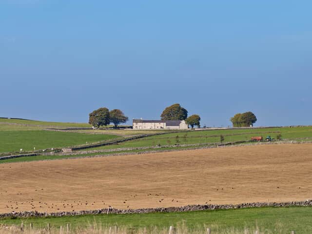 Surrounded by countryside