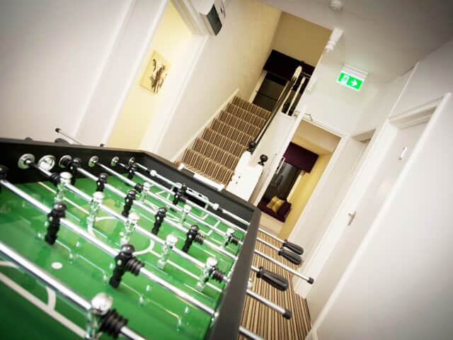 Enjoy a game of table football