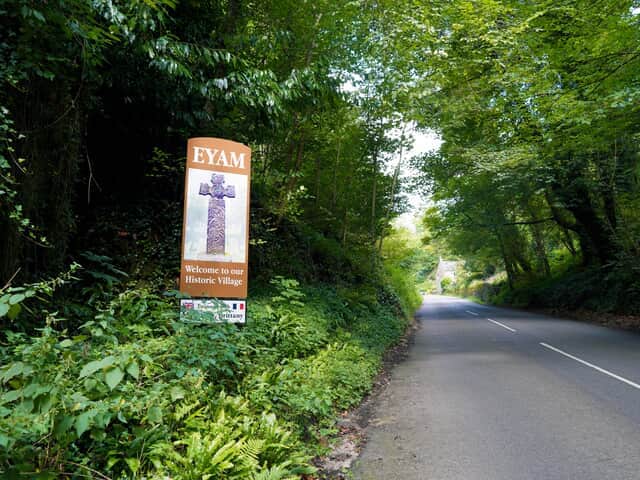 Historic village of Eyam is close to Rock Mill